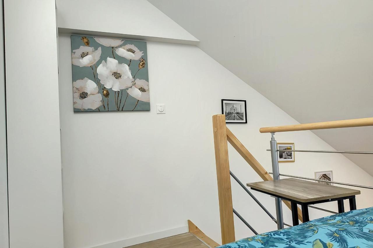 Sublime Appart Renove Duplex Centre Ville 4Pers Wifi 생캉탱 외부 사진